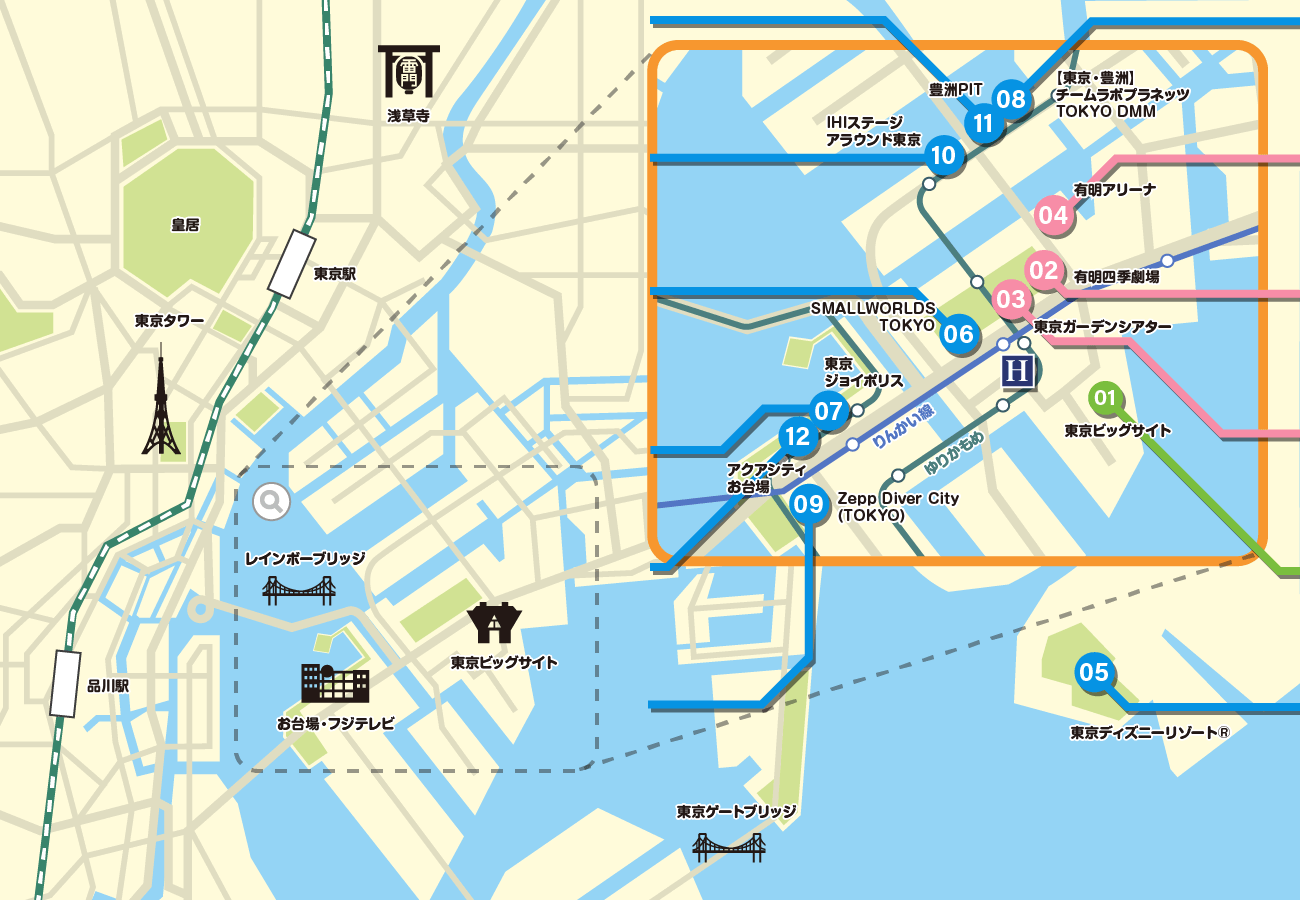 有明旅游地图