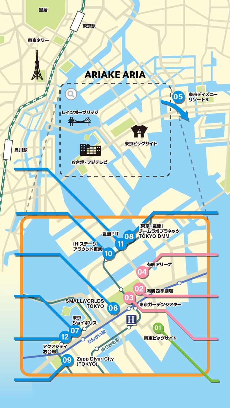 有明旅游地图